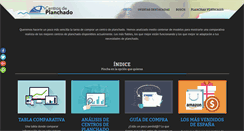 Desktop Screenshot of centrosdeplanchado.com